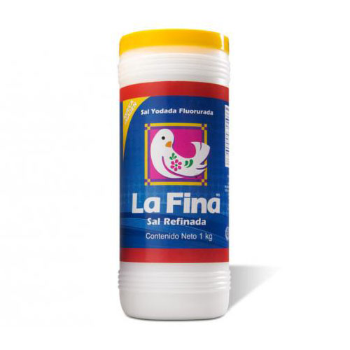 SAL LA FINA BOTE 1KG YF Charola 12